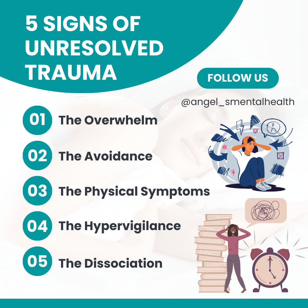 5 Signs of Unresolved Trauma